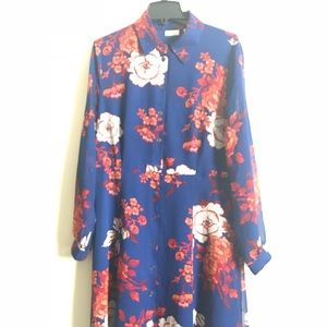 Eva Mendes floral dress